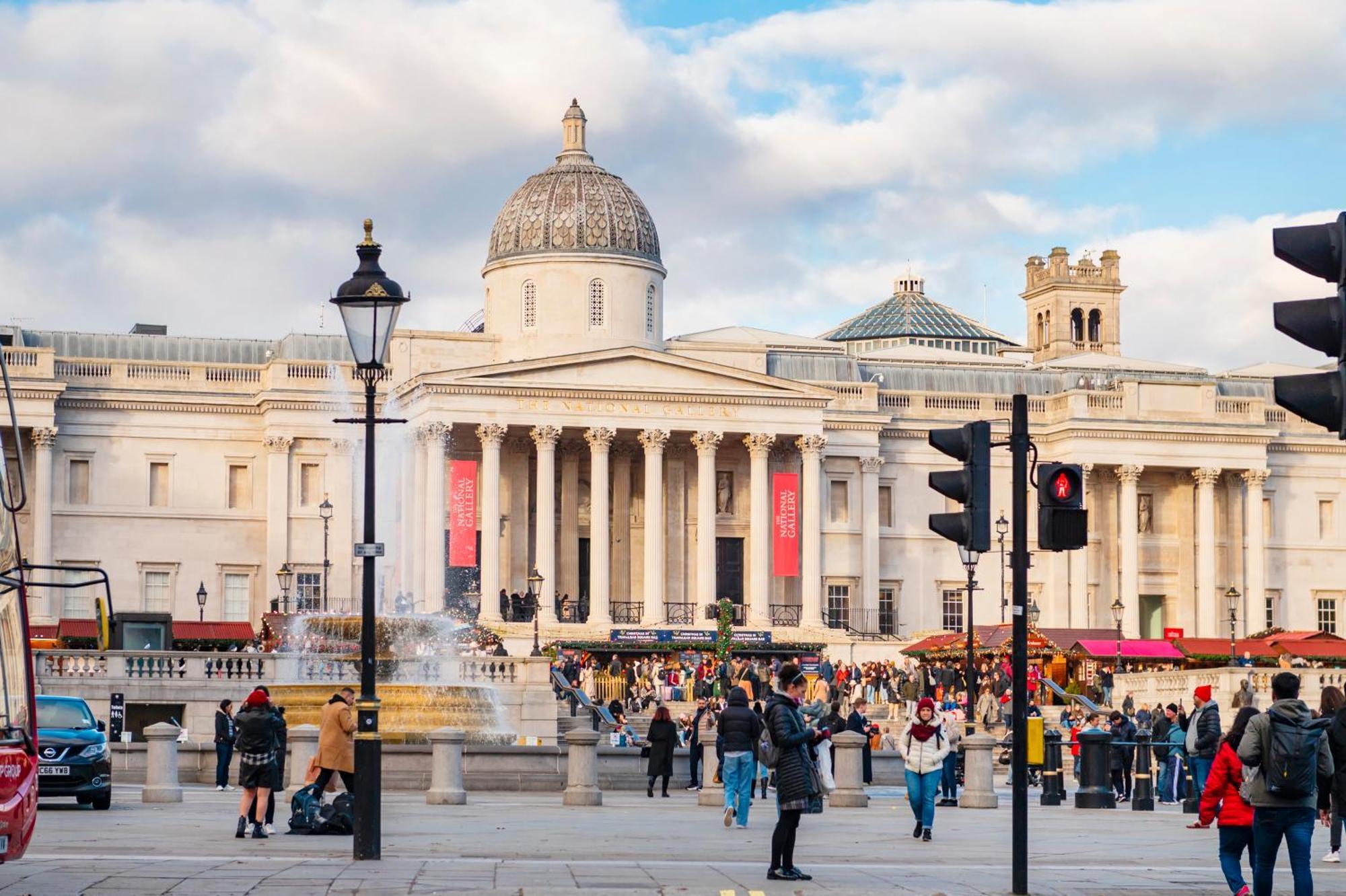 Welcome London - Trafalgar Square Bagian luar foto