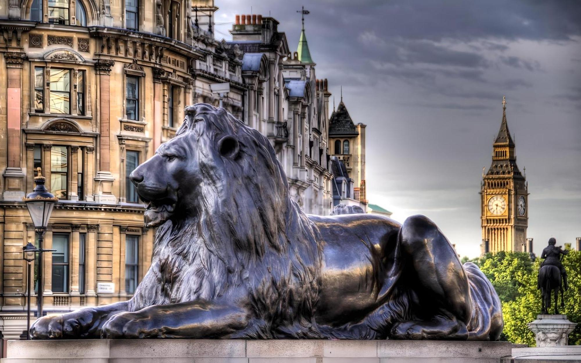 Welcome London - Trafalgar Square Bagian luar foto